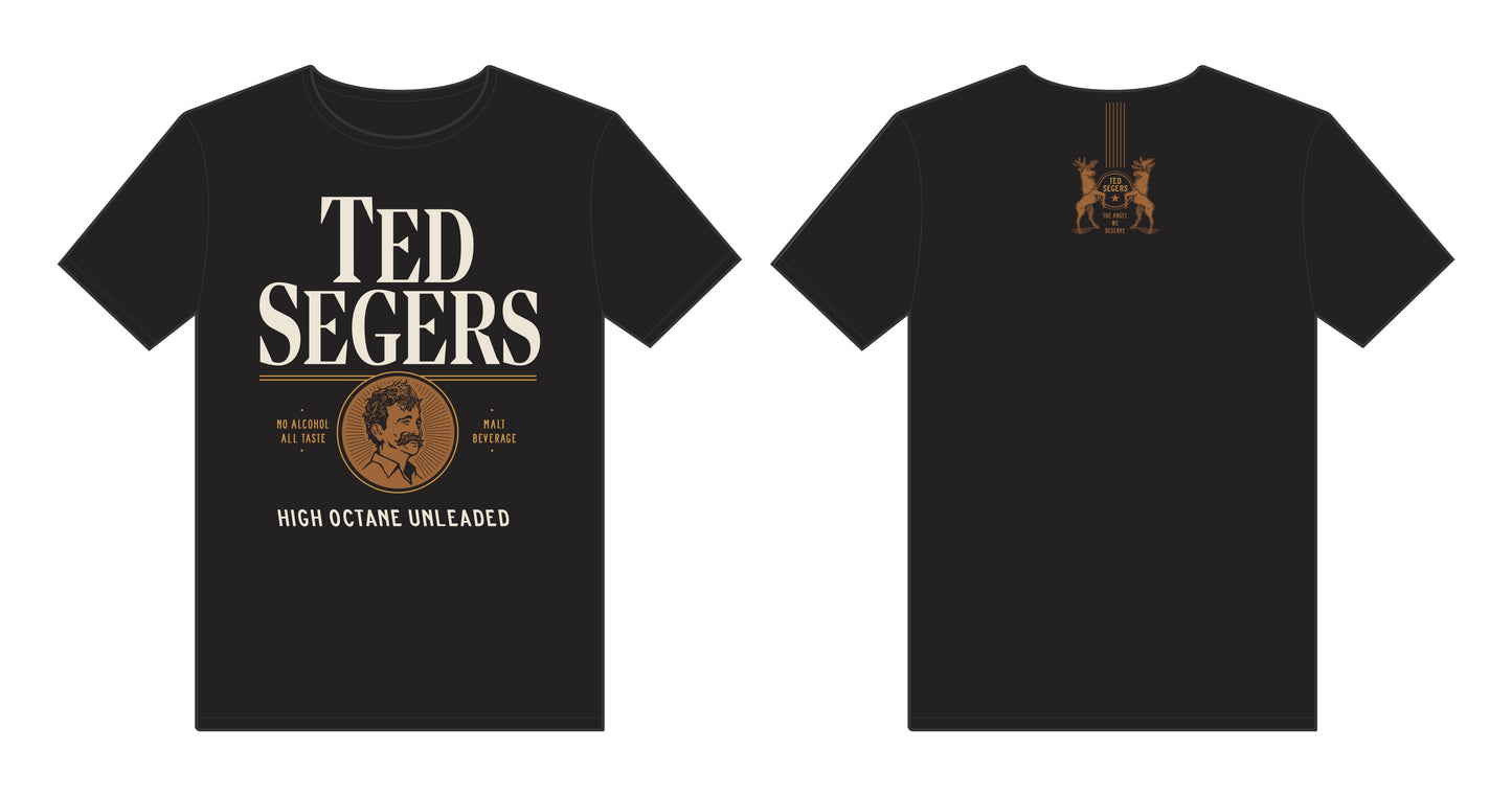 Ted Segers Black Portrait Label - Unisex