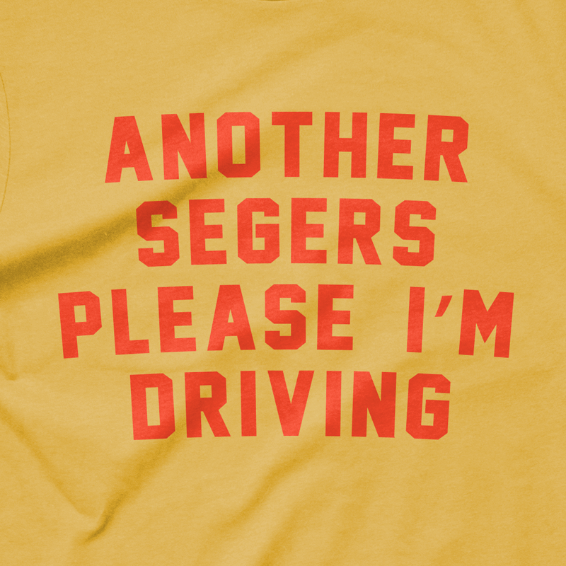 Ted Segers "I'm Driving" tee - UNISEX